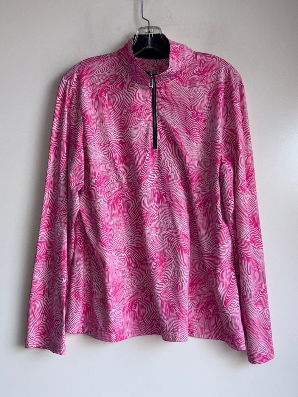 TAIL Long Sleeve Golf Top Size XL Pink